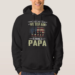 Sudadera Lo Único Que Amo Más Que Ser Un Veterano Pa