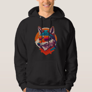 SUDADERA LOBITO ADORABLE CON GAFAS DE SOL.
