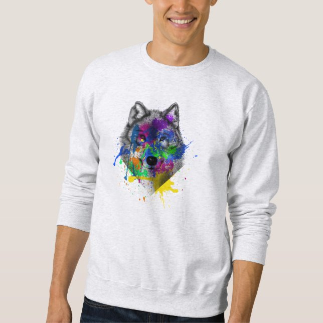 Sudadera Lobo (Anverso)