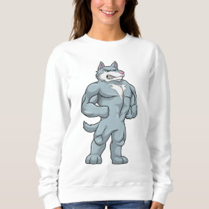 Sudadera Lobo como el caso de Bodybuilder