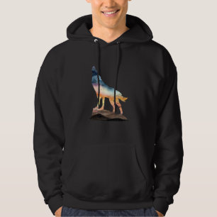 Sudadera Lobo de Amortiguación de Empaquetado Animal