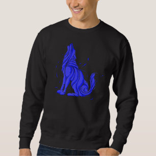 Sudadera Lobo de animales salvajes de la vida salvaje del l