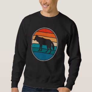 Sudadera Lobo de estilo vintage retro Wolf