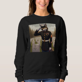 Sudadera Lobo de la Marina saludando
