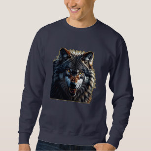 Sudadera Lobo Fiero – Símbolo de Fuerza y Libertad