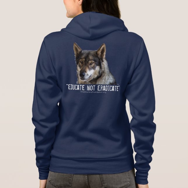 Sudadera Lobo gris (Reverso)