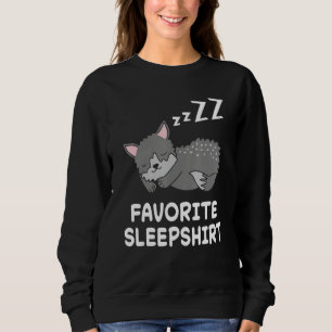 Sudadera Lobo Husky Lobos Siesta Durmiendo Dormir Pijama Ca