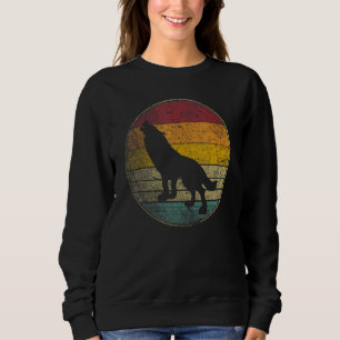 Sudadera Lobo Lobos Amor Sol Retro Vintage 70s 80s 90s