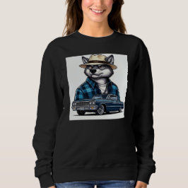 Sudadera Lobo Lowrider