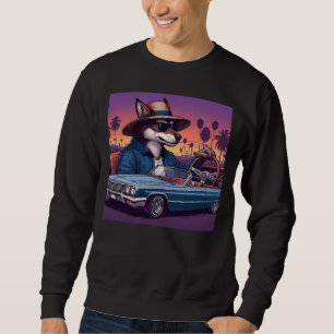 Sudadera Lobo Lowrider Wolfy