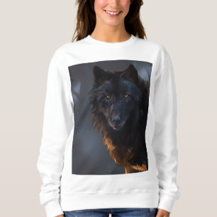 Sudadera Lobo negro