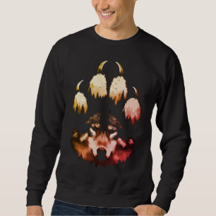 Sudadera Lobo Solitario. Alma Salvaje