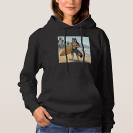 Sudadera Lobo surfista  