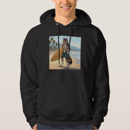 Sudadera Lobo surfista  