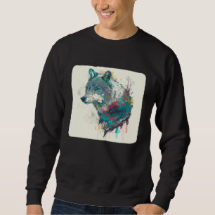 Sudadera Lobo Y Lobos Hombres Mujeres Niños 8