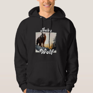 Sudadera Lobos de la tribu de lobos de lobo de bebé camping