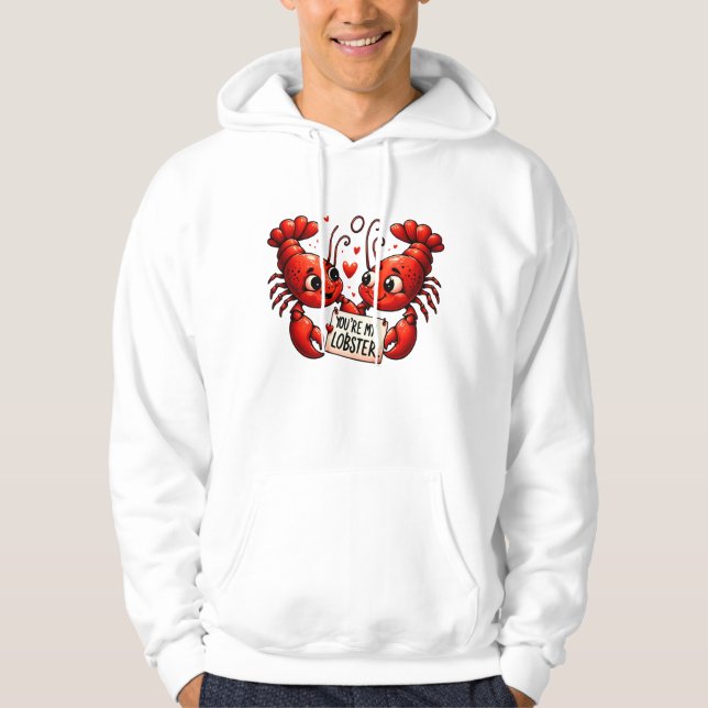 Sudadera Lobster Love Puns (Anverso)