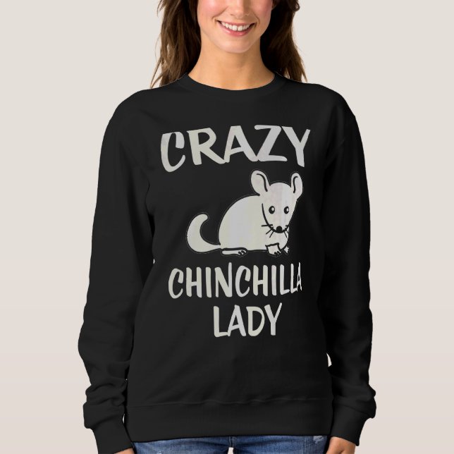 Sudadera Loca Chinchilla Lady (Anverso)