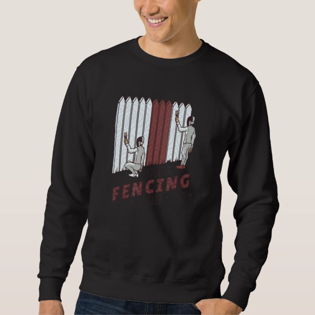 Sudadera Local Fencing Club  Fencing (Anverso)