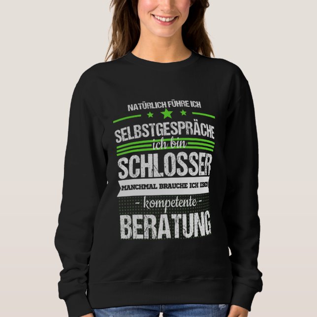 Sudadera Locksmith Industrial Mechanic Professiona (Anverso)