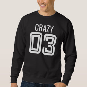Sudadera Loco 3 Tres Grupos Que Coinciden Con Bff - Imagen 
