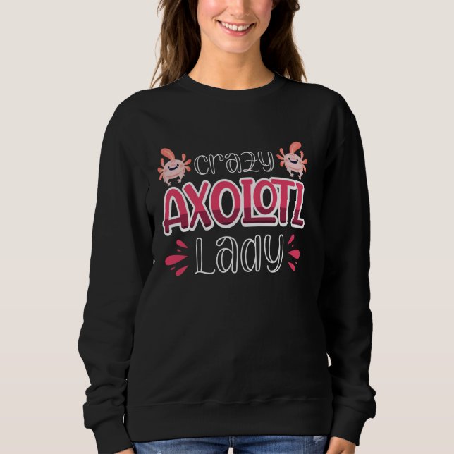 Sudadera Loco Axolotl Lady (Anverso)