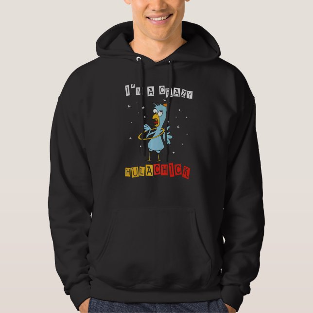 Sudadera Loco Hula Chick Hula Hooping Entrenamiento Acr (Anverso)