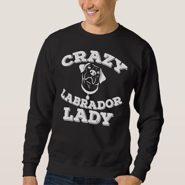 Sudadera Loco Labrador Lady (Anverso)