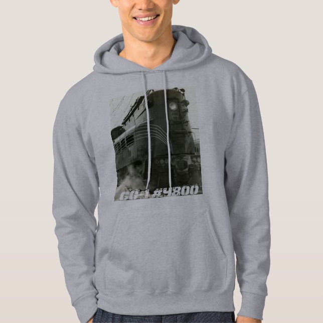 Sudadera Locomotora Ferroviaria de Pennsylvania GG-1 #4800 (Anverso)