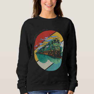 Sudadera Locomotora Lo siento, pitó Conductor de tren Condu