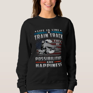 Sudadera Locomotora maquinista Ferrocarril Trenes Gracioso 