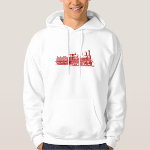 Sudadera Locomotora - Rojo Ruby