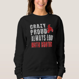 Sudadera Locos hombres orgullosos Motocross Brother Dirt Bi