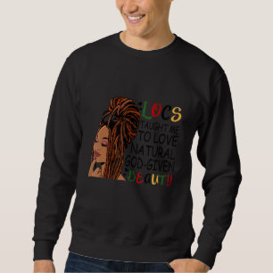 Sudadera Locos Me Enseñaron A Amar A Dios Natural Dada La B