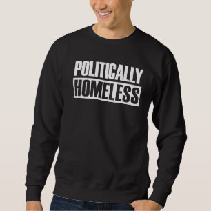 Sudadera Locura anarquista antigubernamental y sin hogar po