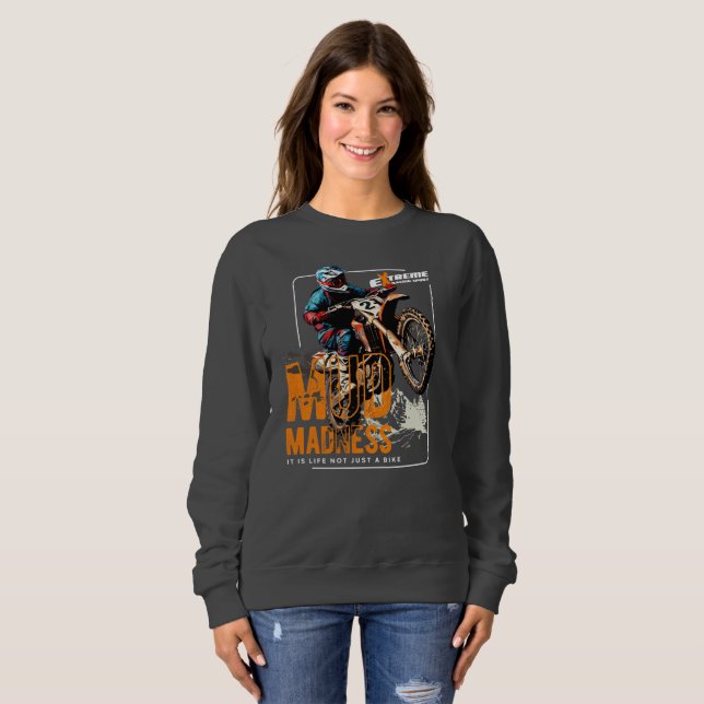 Sudadera Locura de barro | Mujeres (Anverso completo)