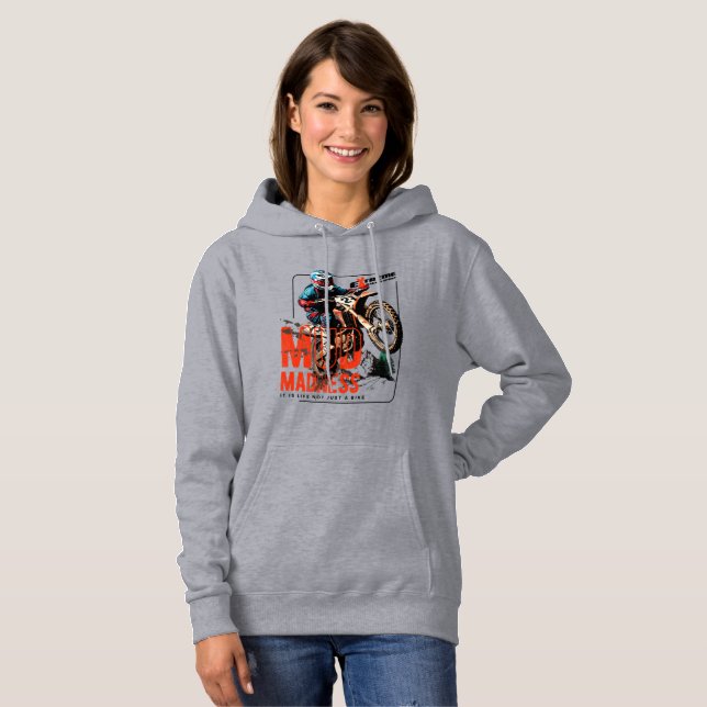 Sudadera Locura de barro | Mujeres (Anverso completo)