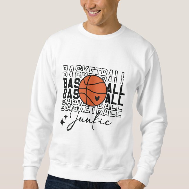 Sudadera Locura del baloncesto (Anverso)
