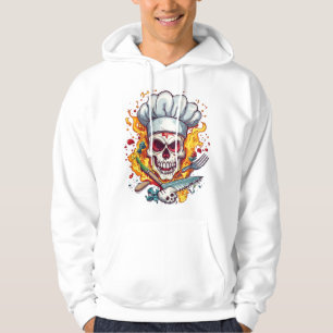 Sudadera Locura del Chef Calavera - Esqueleto Divertido de