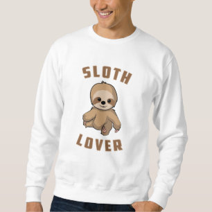 Sudadera Locura perezosa animal Slots Cansadas Derramamient