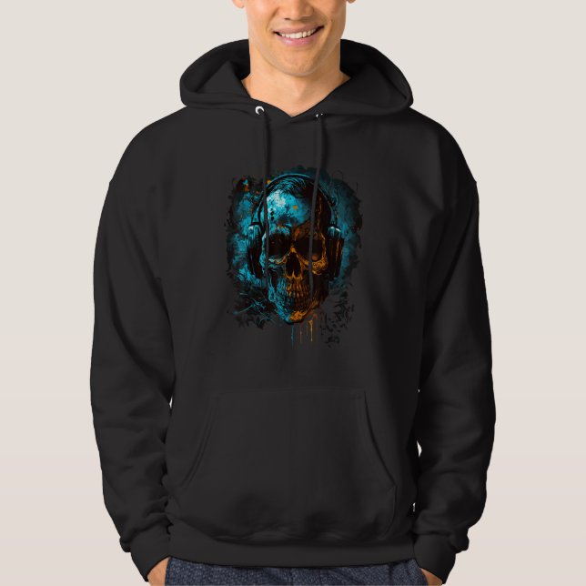 Sudadera Locutor Zombie (Anverso)