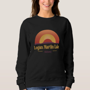 Sudadera Logan Martin Lake Alabama Vintage al aire libre