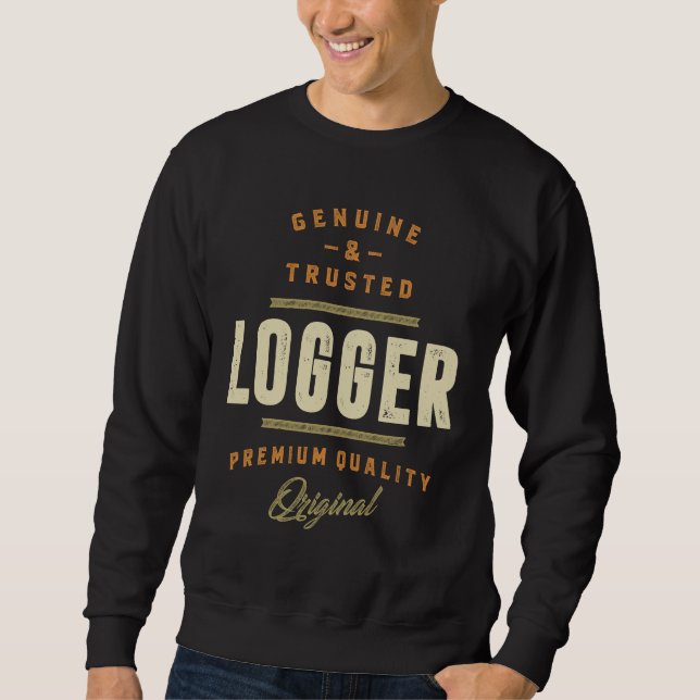 Sudadera Logger original (Anverso)