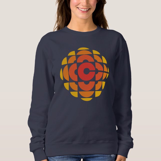 Sudadera Logo de CBC 1974 Camisas suaves para mujeres (Anverso)