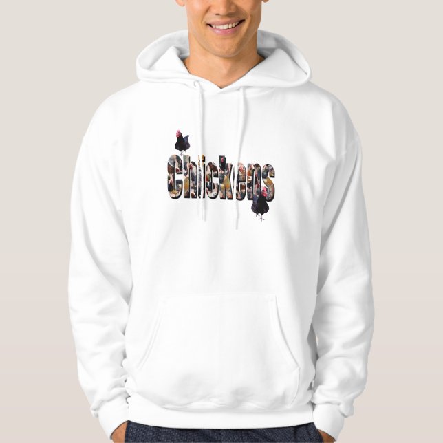 Sudadera Logo de Chickens Picture, (Anverso)