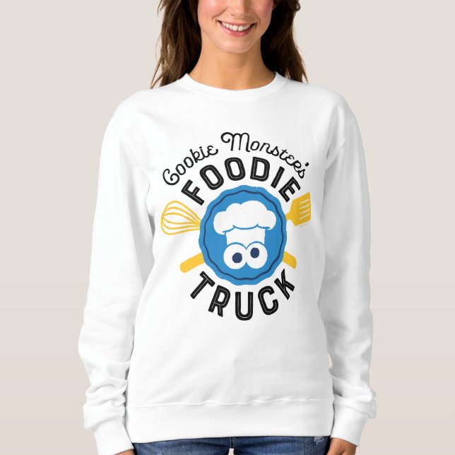 Sudadera Logo de Cookie Monster's Foodie Truck (Anverso)