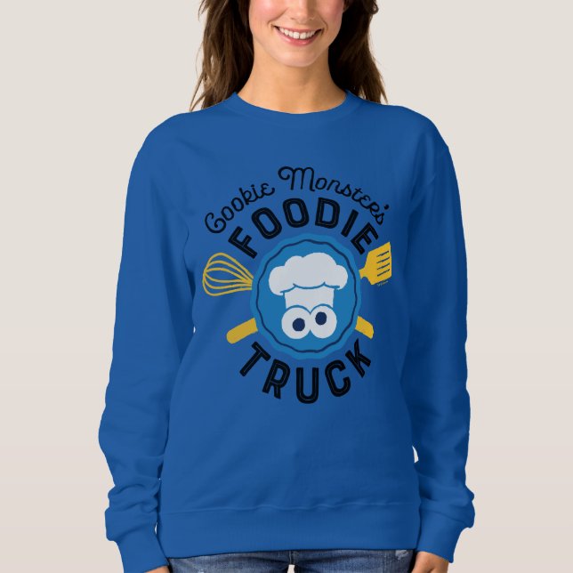 Sudadera Logo de Cookie Monster's Foodie Truck (Anverso)
