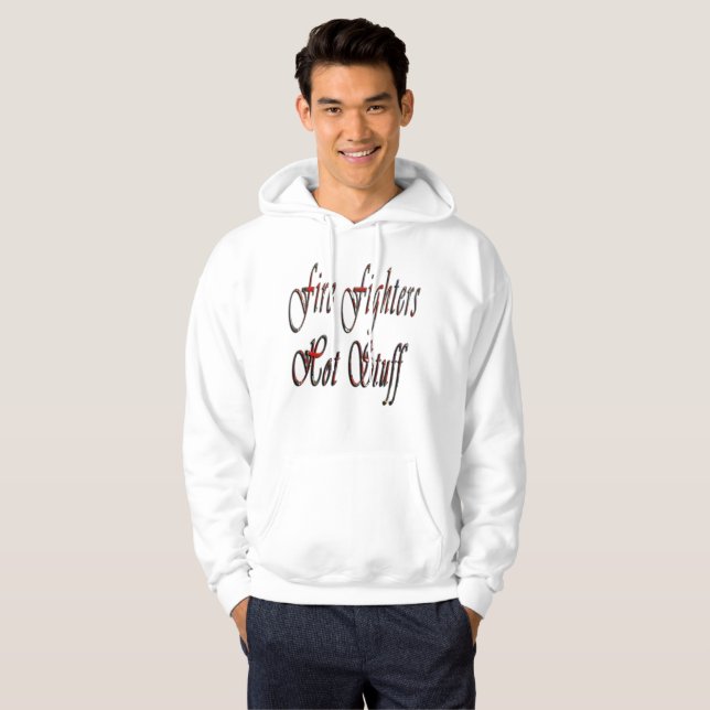 Sudadera Logo de Cosas Calientes, Hogares Blancos para Comb (Anverso completo)
