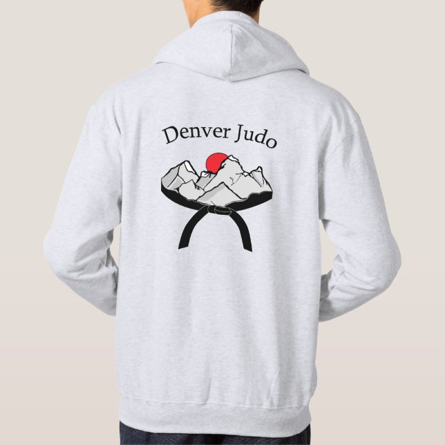 Sudadera Logo de DJ Hoodie en la parte trasera (Reverso)