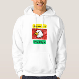 Sudadera Logo de Dream Big Fly High con Águila